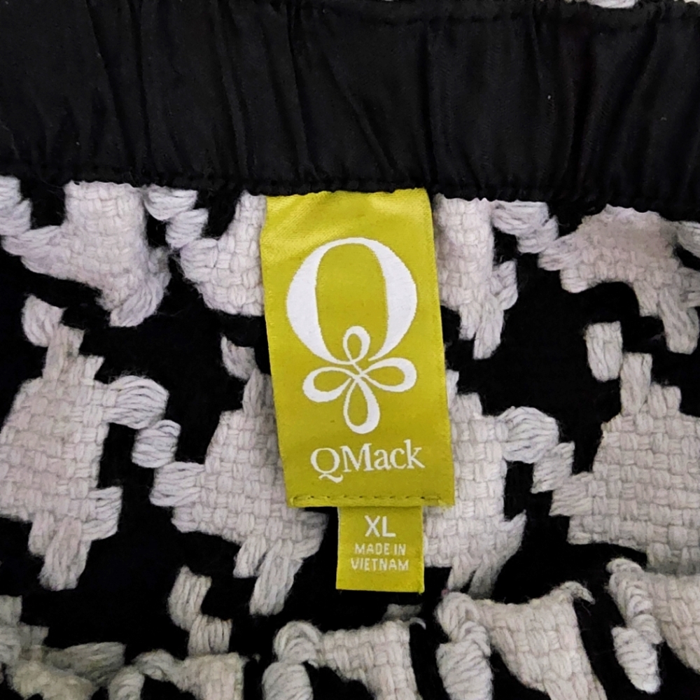 QMack Heavyweight Houndstooth Skirt -Sz XL - Picture 5 of 6